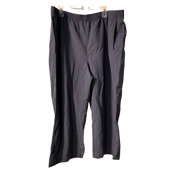 Patagonia Women's Outdoor Everyday Wide Leg Pants Size XXL Smolder Blue Ankle - Picture 1 of 10